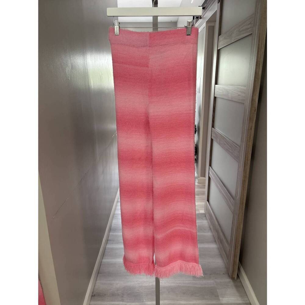 NEW STRUT & BOLT women's fuzzy pants in pink